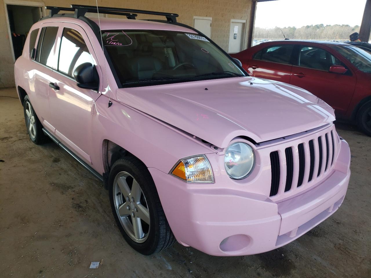 JEEP COMPASS LI 2007 with VIN 1J8FF57W77D585204 - Photo from auction