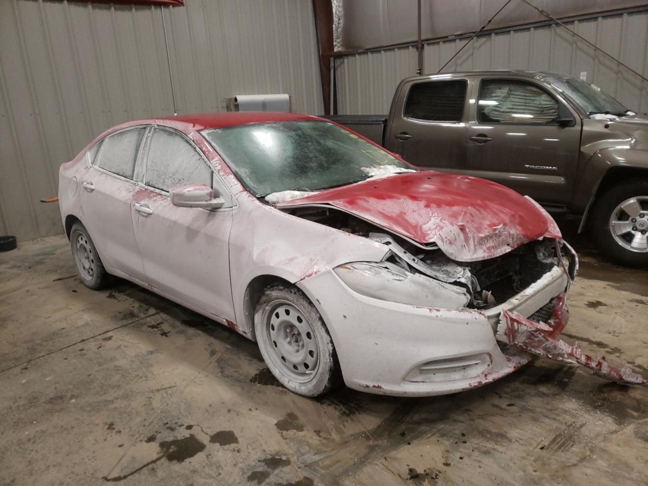 DODGE DART SE 2013 with VIN 1C3CDFAA0DD256296 - Photo from auction