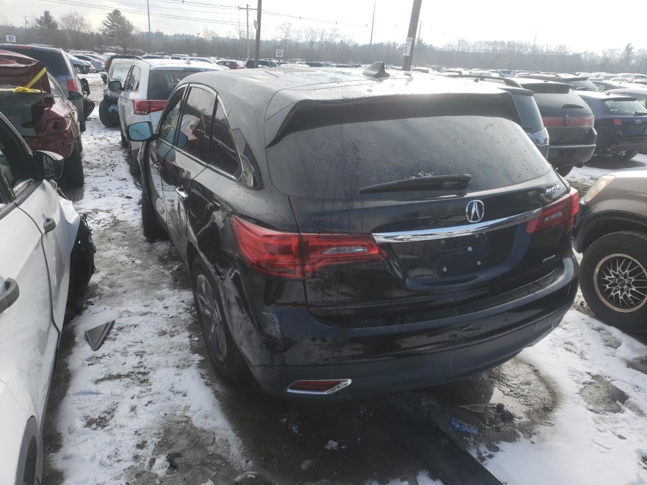 Photo 3 from auction – 2016 ACURA MDX with VIN 5FRYD4H29GB022576