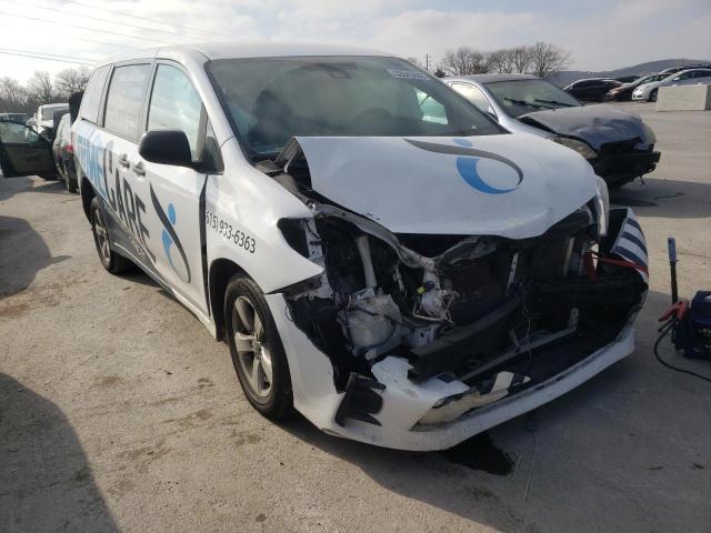 TOYOTA SIENNA L 2020 with VIN 5TDZZ3DC6LS063253 - Photo from auction