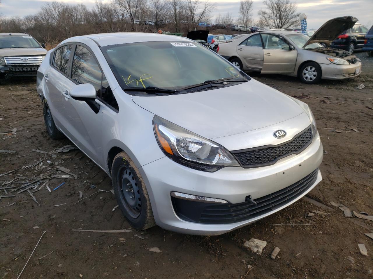 KIA RIO LX 2017 with VIN KNADM4A34H6029092 - Photo from auction