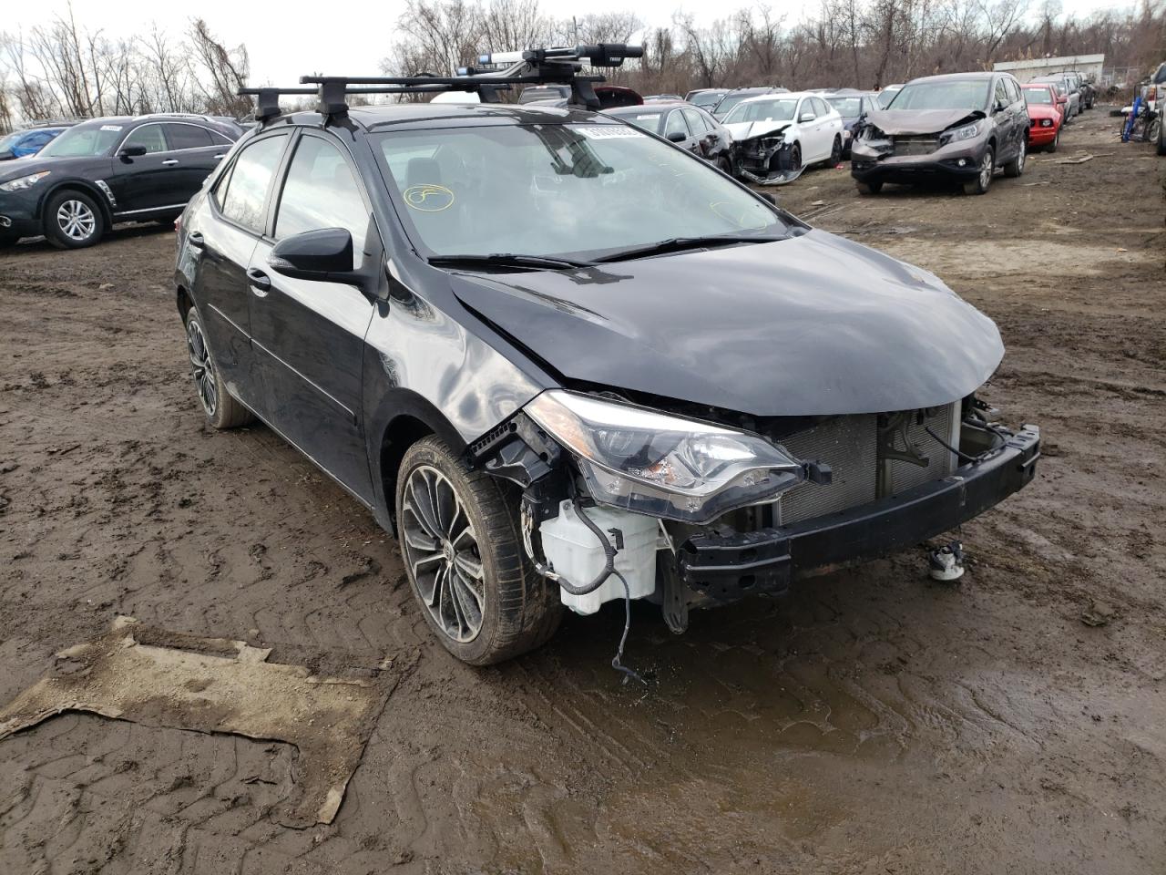 TOYOTA COROLLA L 2015 with VIN 5YFBURHE1FP327054 - Photo from auction