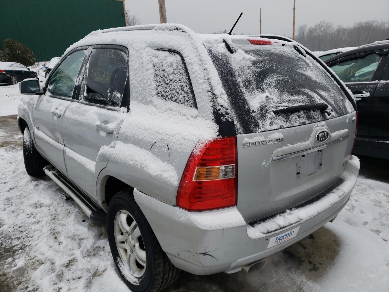 Photo 3 from auction – 2007 KIA SPORTAGE E with VIN KNDJE723877300621