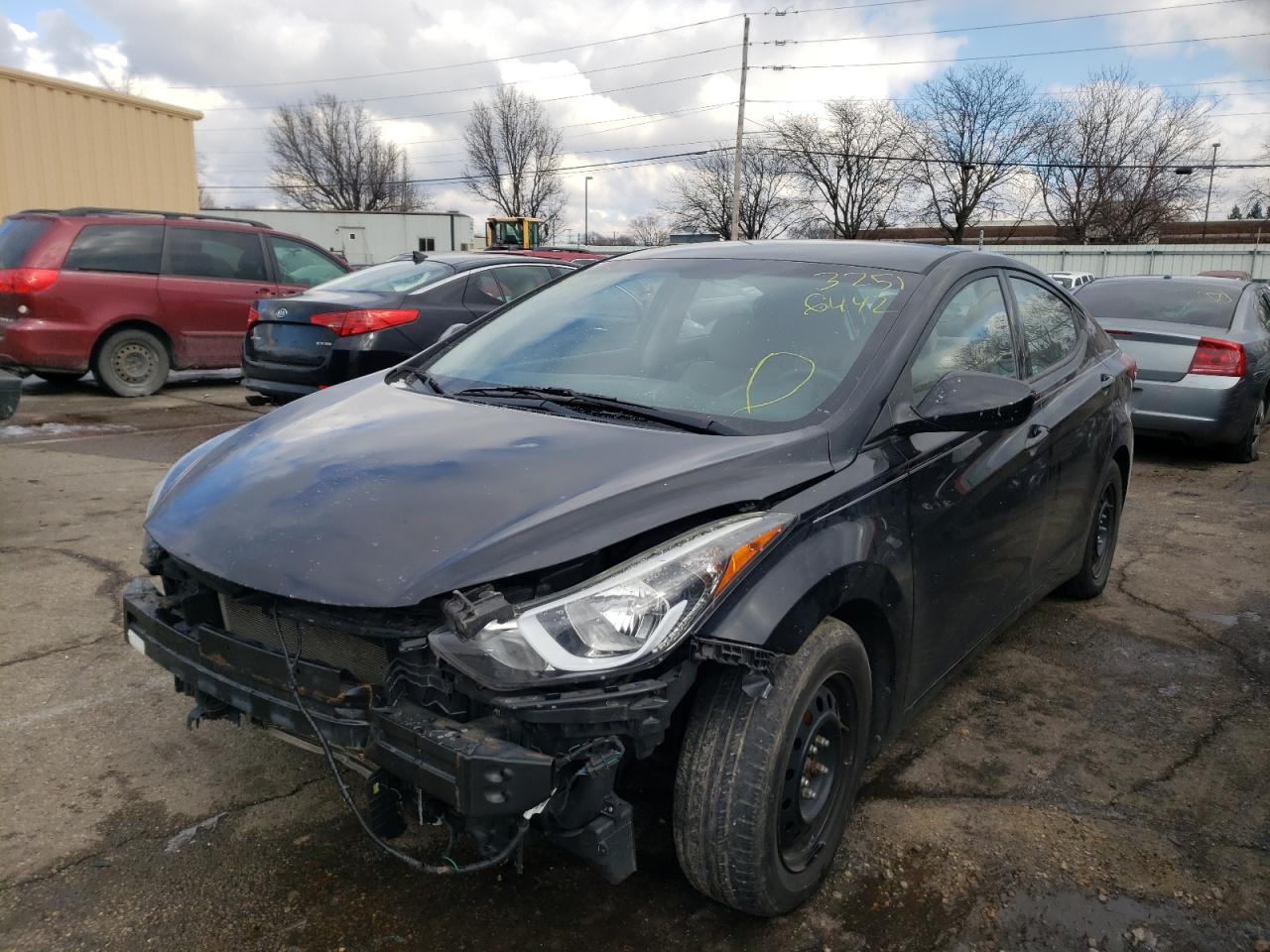 Photo 2 from auction – 2016 HYUNDAI ELANTRA SE with VIN 5NPDH4AE4GH762823