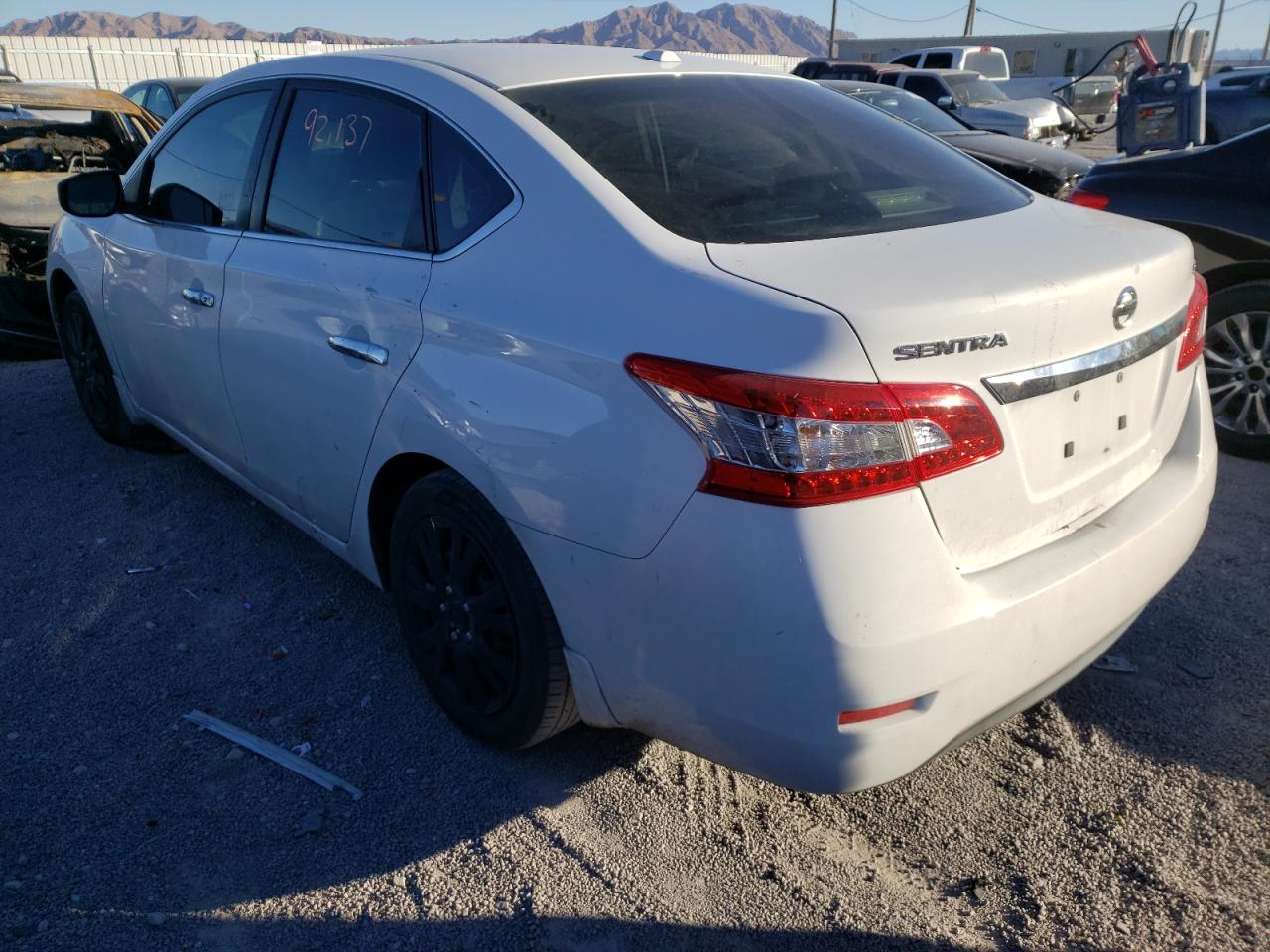 Photo 3 from auction – 2015 NISSAN SENTRA S with VIN 3N1AB7AP2FL643239