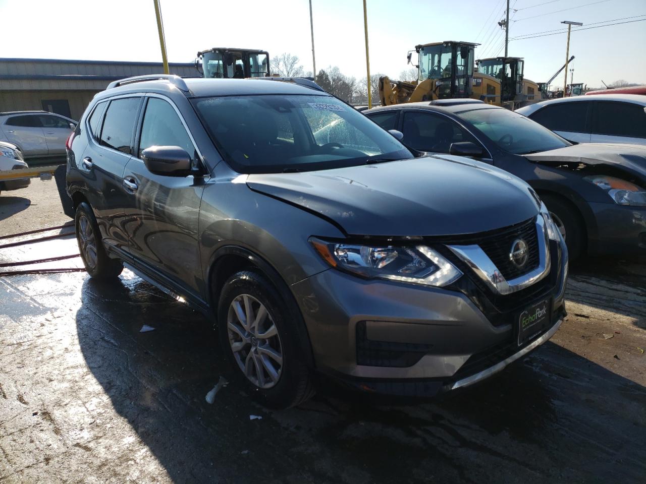 NISSAN ROGUE S 2019 with VIN KNMAT2MT2KP533554 - Photo from auction