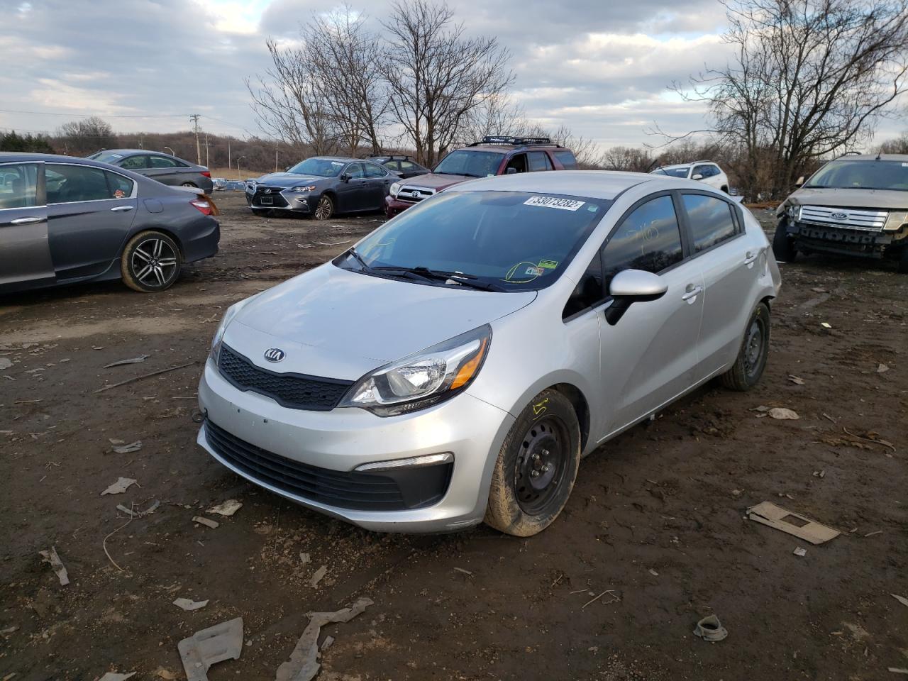 Photo 2 from auction – 2017 KIA RIO LX with VIN KNADM4A34H6029092