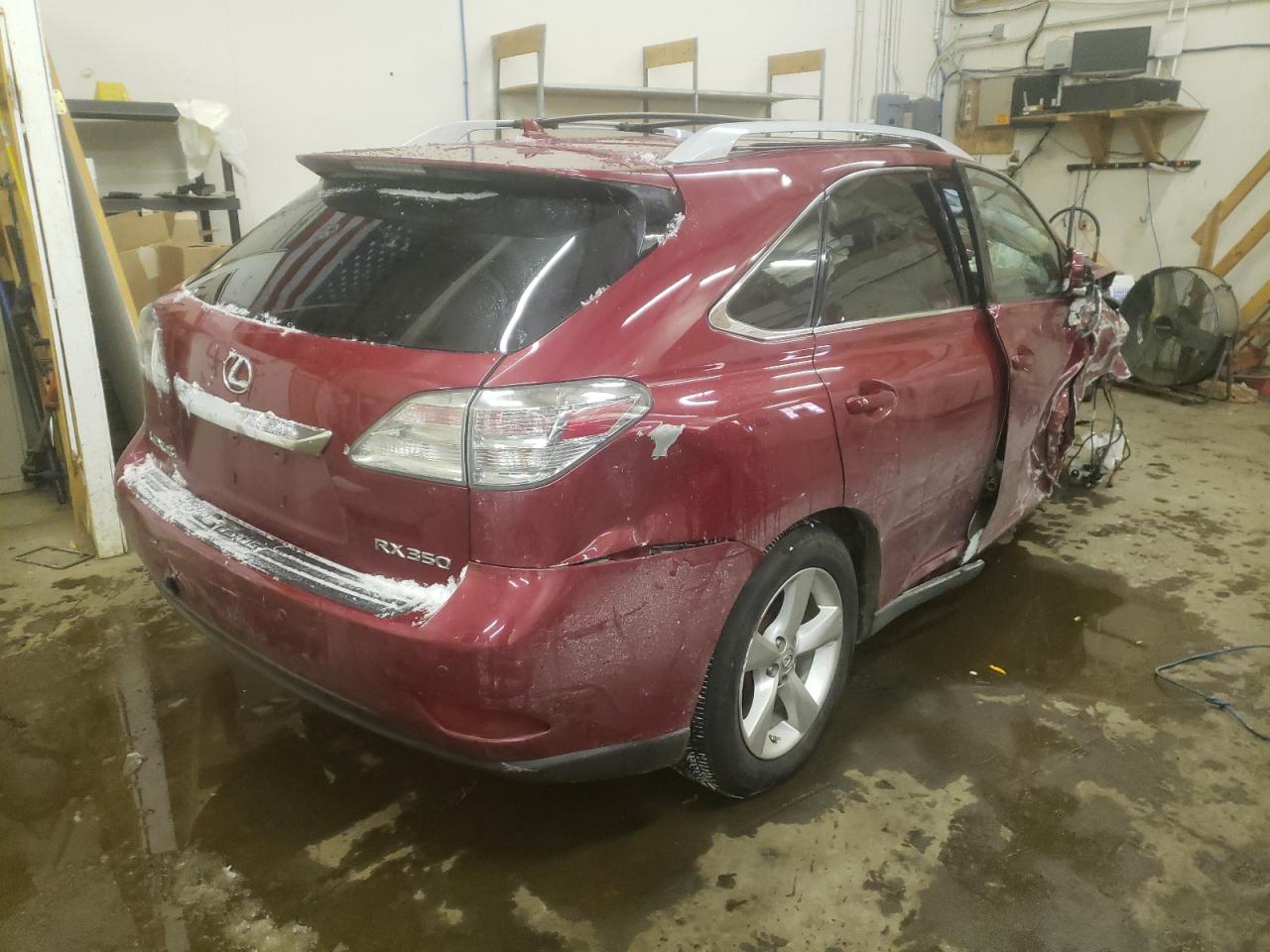 Photo 4 from auction – 2010 LEXUS RX 350 with VIN 2T2BK1BA2AC058967