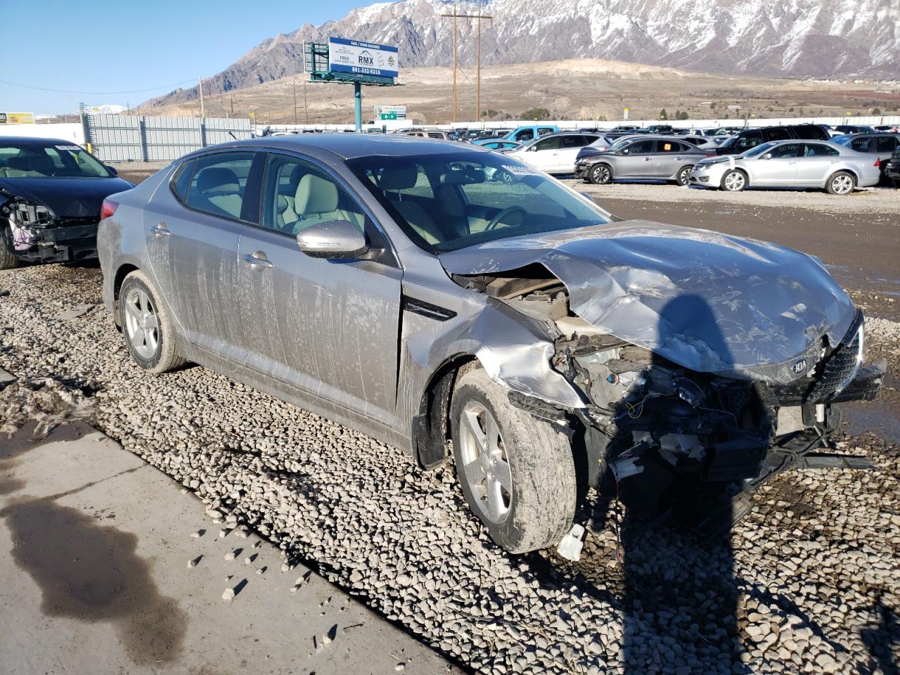 Photo 1 from auction – 2014 KIA OPTIMA LX with VIN 5XXGM4A76EG339163
