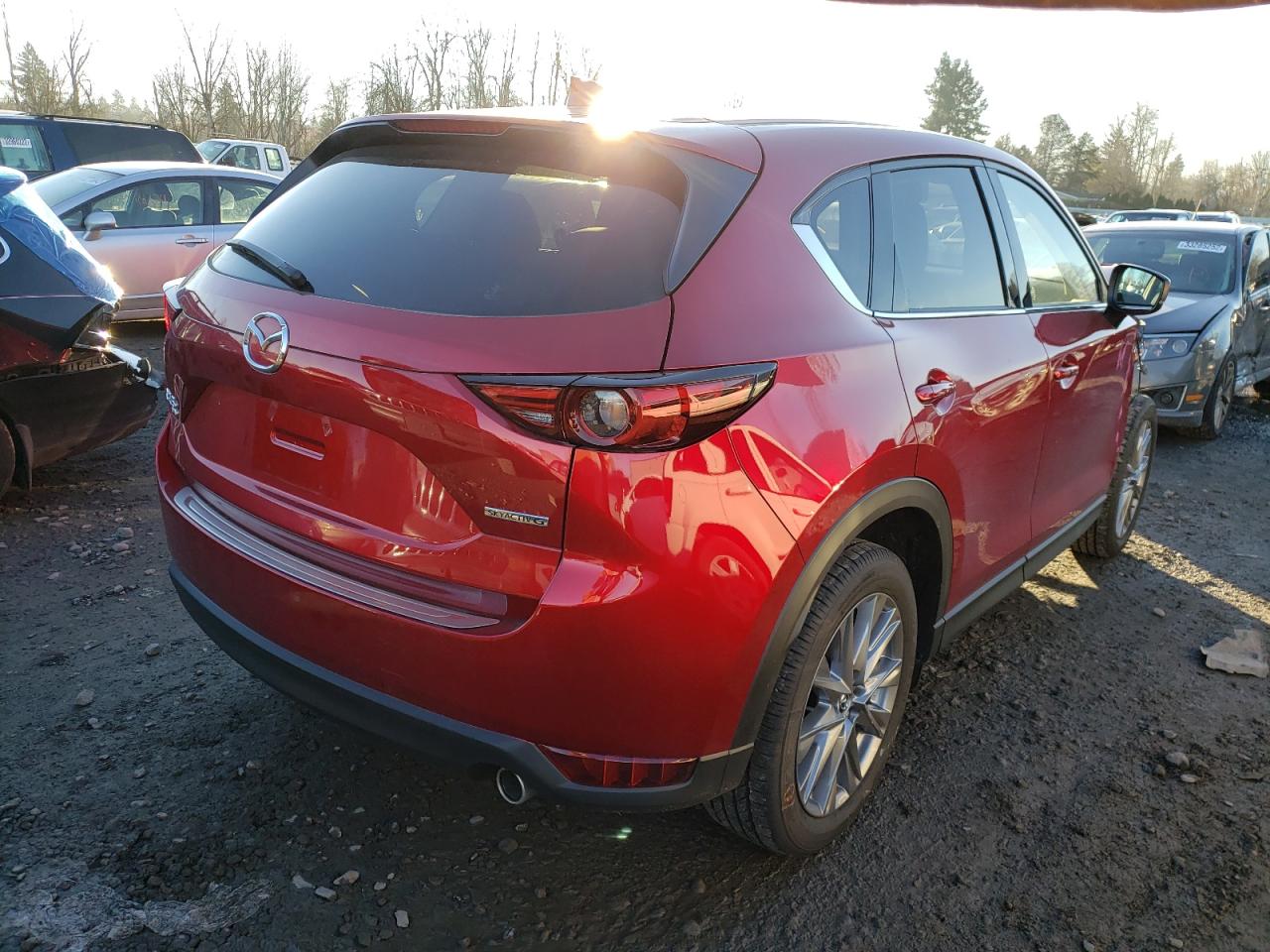 Photo 4 from auction – 2021 MAZDA CX-5 GRAND with VIN JM3KFBDM9M1448647