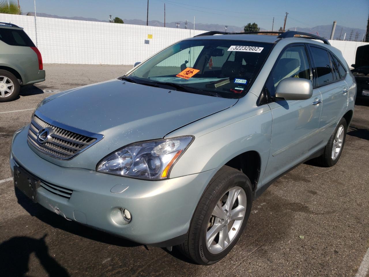 Photo 2 from auction – 2008 LEXUS RX 400H with VIN JTJGW31U082006989