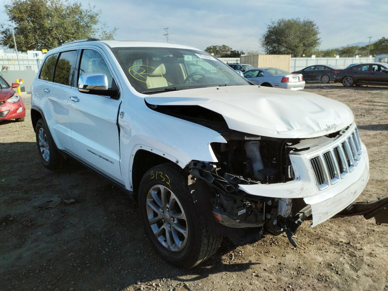 Photo 1 from auction – 2015 JEEP GRAND CHER with VIN 1C4RJFBG8FC855053