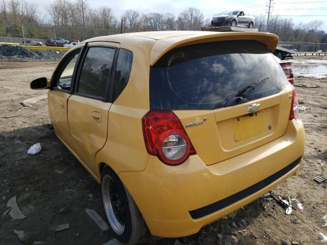 Photo 3 from auction – 2009 CHEVROLET AVEO LS with VIN KL1TD66E59B614719