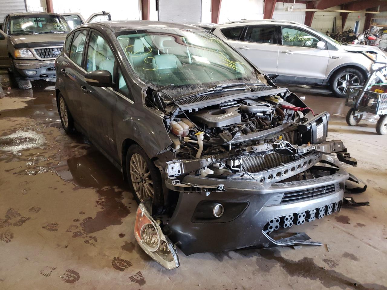 FORD C-MAX SEL 2015 with VIN 1FADP5BUXFL120895 - Photo from auction