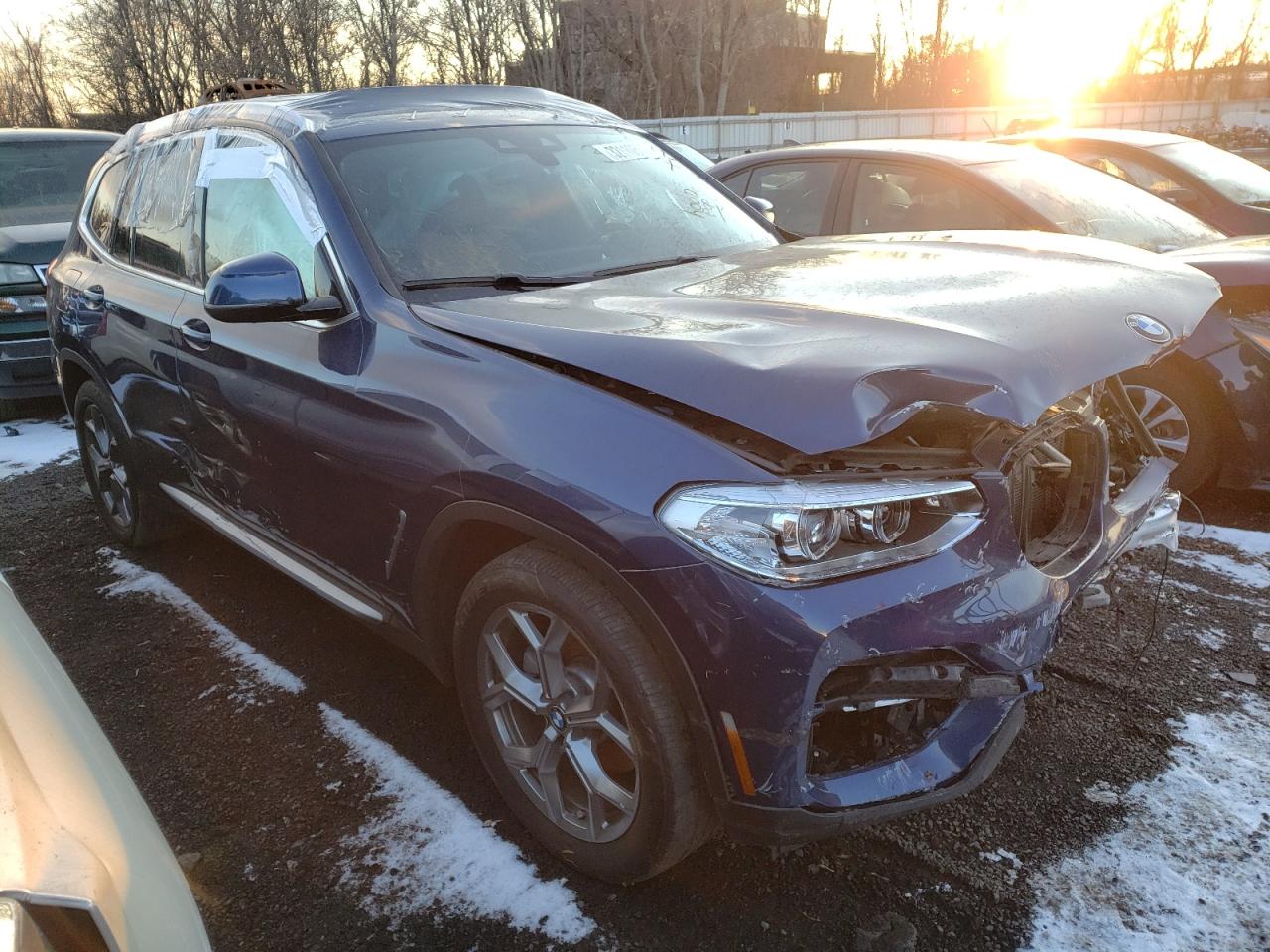 BMW X3 XDRIVE3 2020 with VIN 5UXTY5C08L9D58382 - Photo from auction