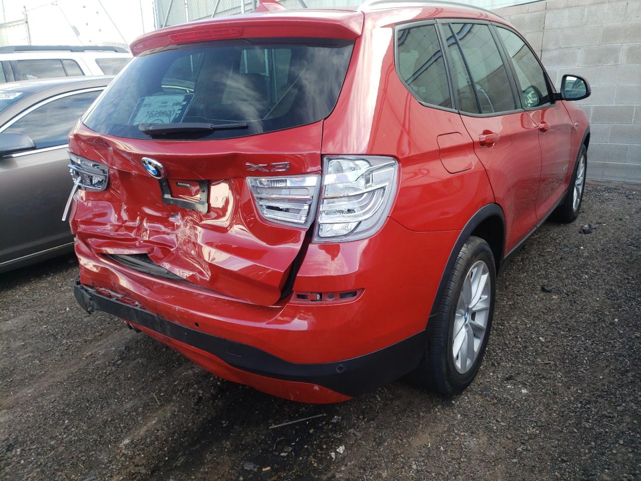 Photo 4 from auction – 2015 BMW X3 XDRIVE2 with VIN 5UXWX9C59F0D45457