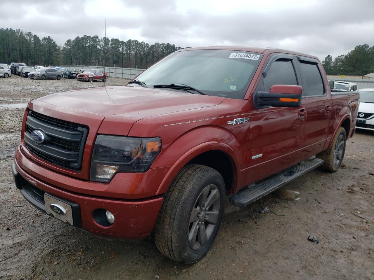 Photo 2 from auction – 2014 FORD F150 SUPER with VIN 1FTFW1CT0EKD08821