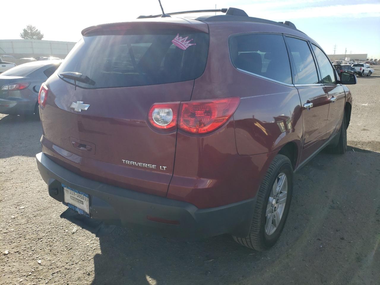 Photo 4 from auction – 2011 CHEVROLET TRAVERSE L with VIN 1GNKRGED7BJ273847