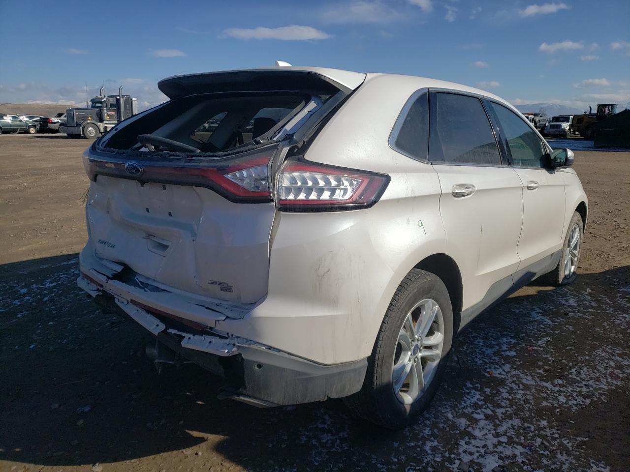 Photo 4 from auction – 2017 FORD EDGE SEL with VIN 2FMPK4J80HBC69965
