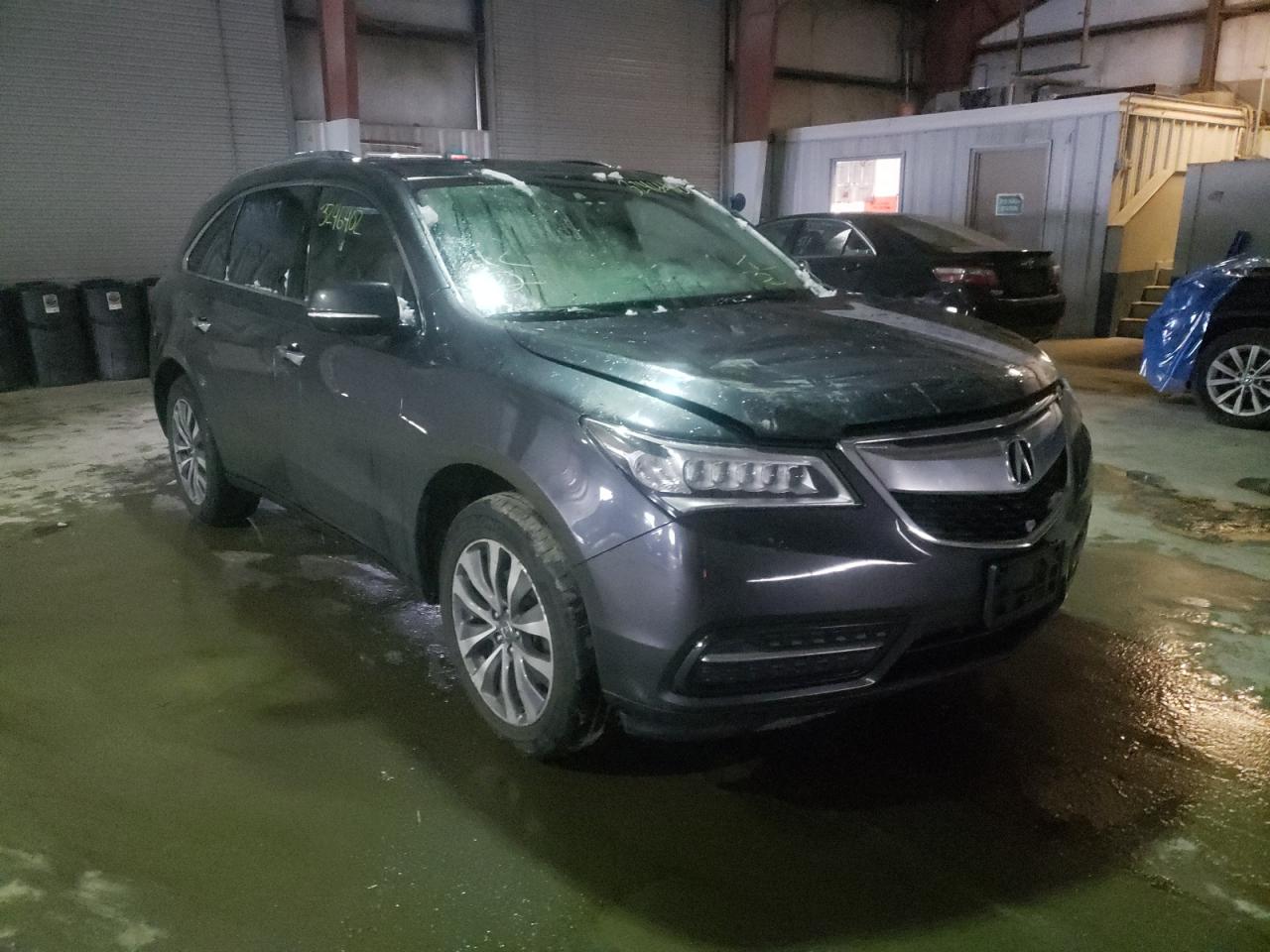 ACURA MDX TECHNO 2014 with VIN 5FRYD4H48EB014855 - Photo from auction