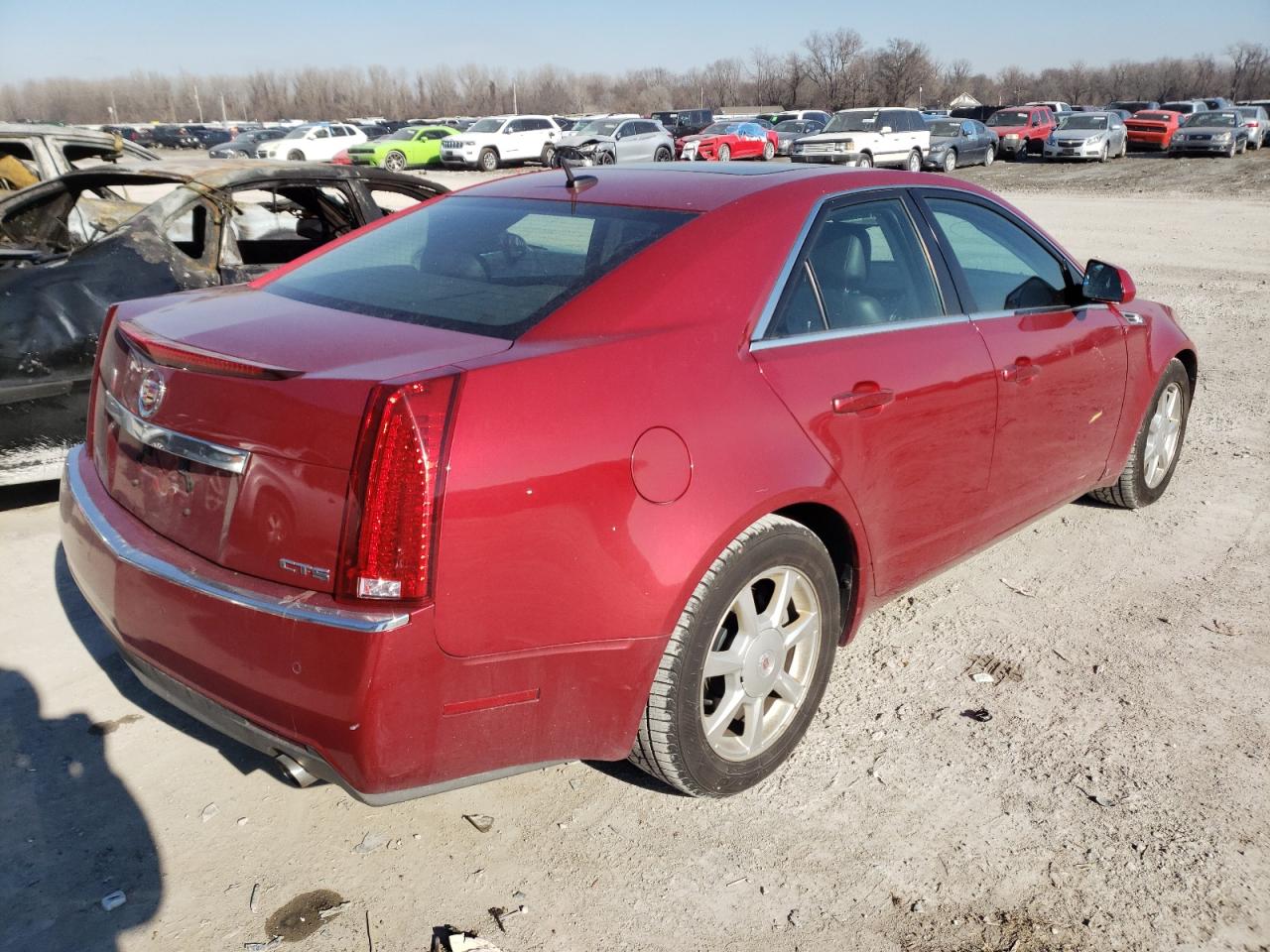 Photo 4 from auction – 2008 CADILLAC CTS with VIN 1G6DJ577480172321