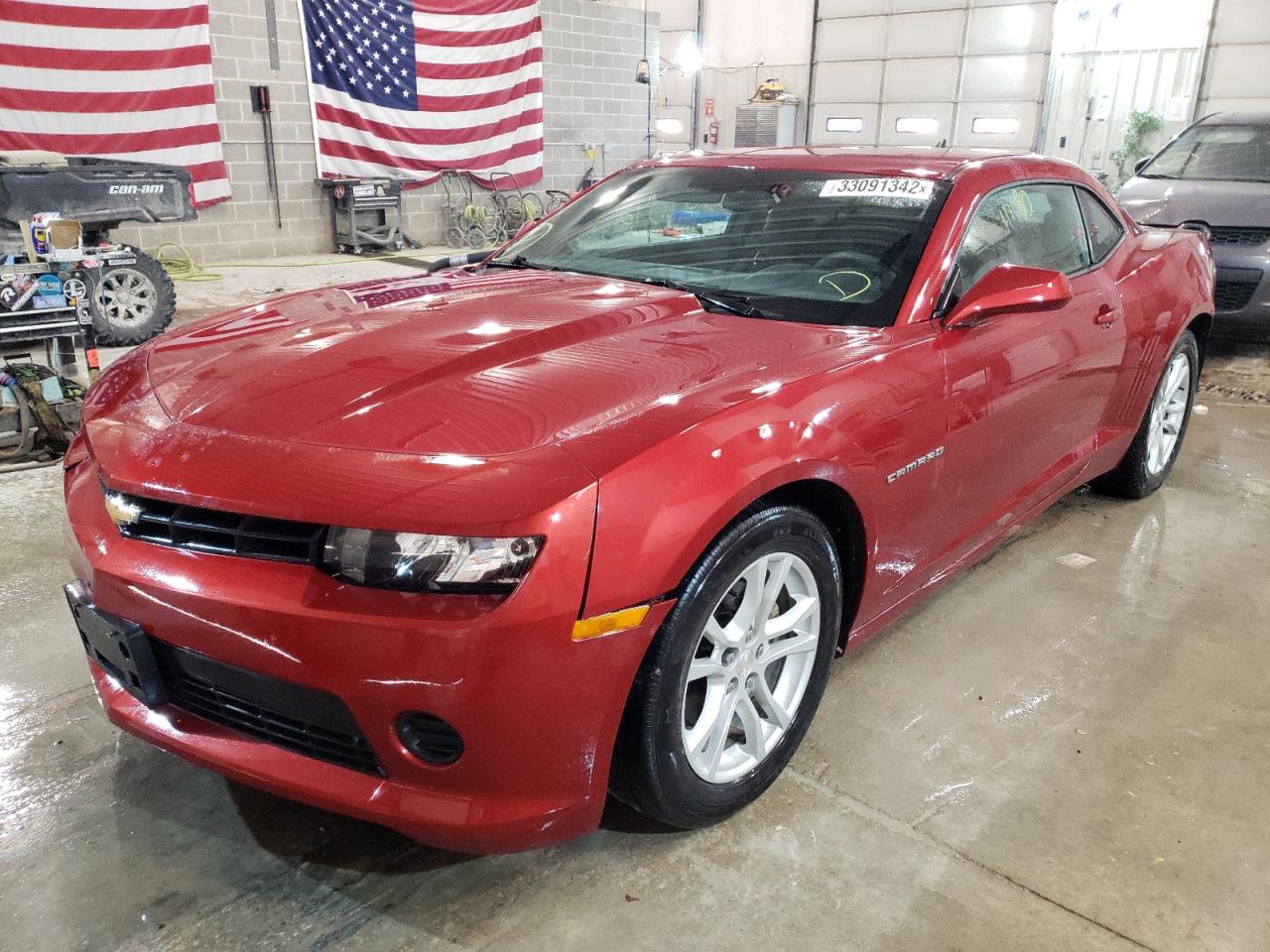 Photo 2 from auction – 2015 CHEVROLET CAMARO LS with VIN 2G1FB1E37F9290287