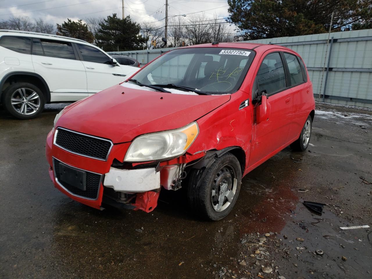 Photo 2 from auction – 2009 CHEVROLET AVEO LS with VIN KL1TD66E69B326577