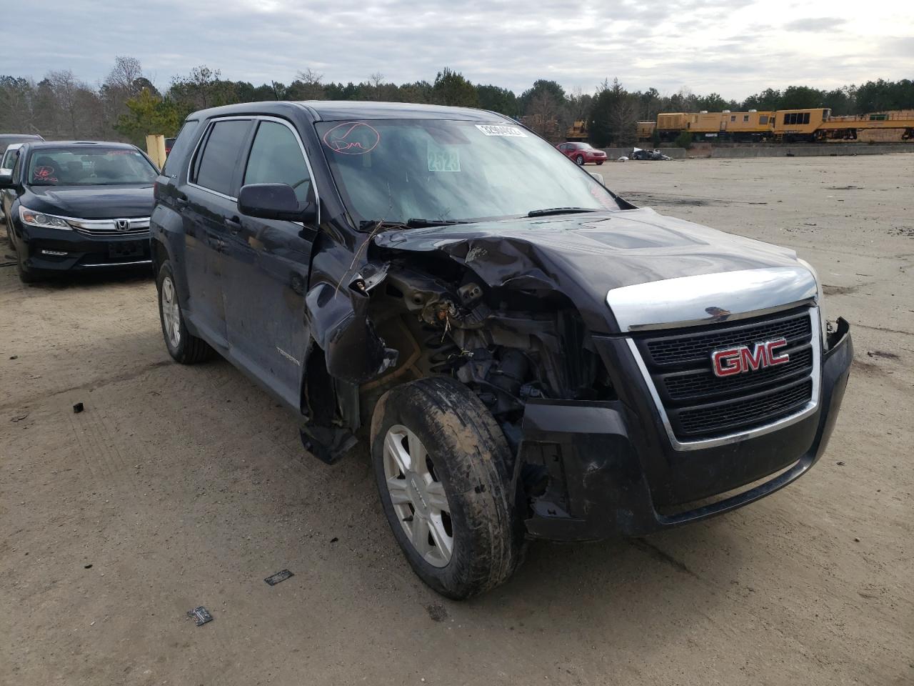 GMC TERRAIN SL 2015 with VIN 2GKALMEK1F6231152 - Photo from auction