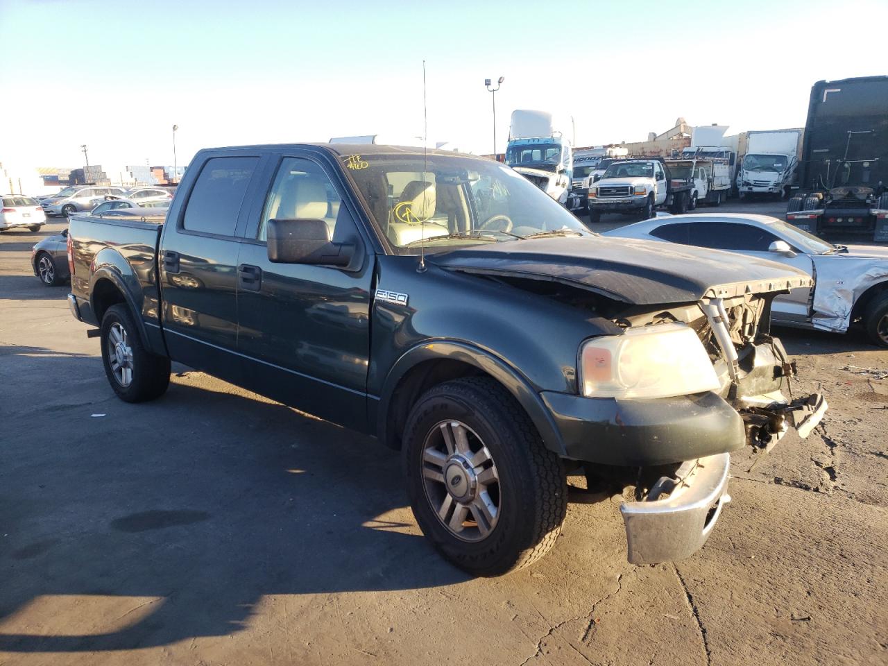 FORD F150 SUPER 2004 with VIN 1FTPW12534KC43162 - Photo from auction