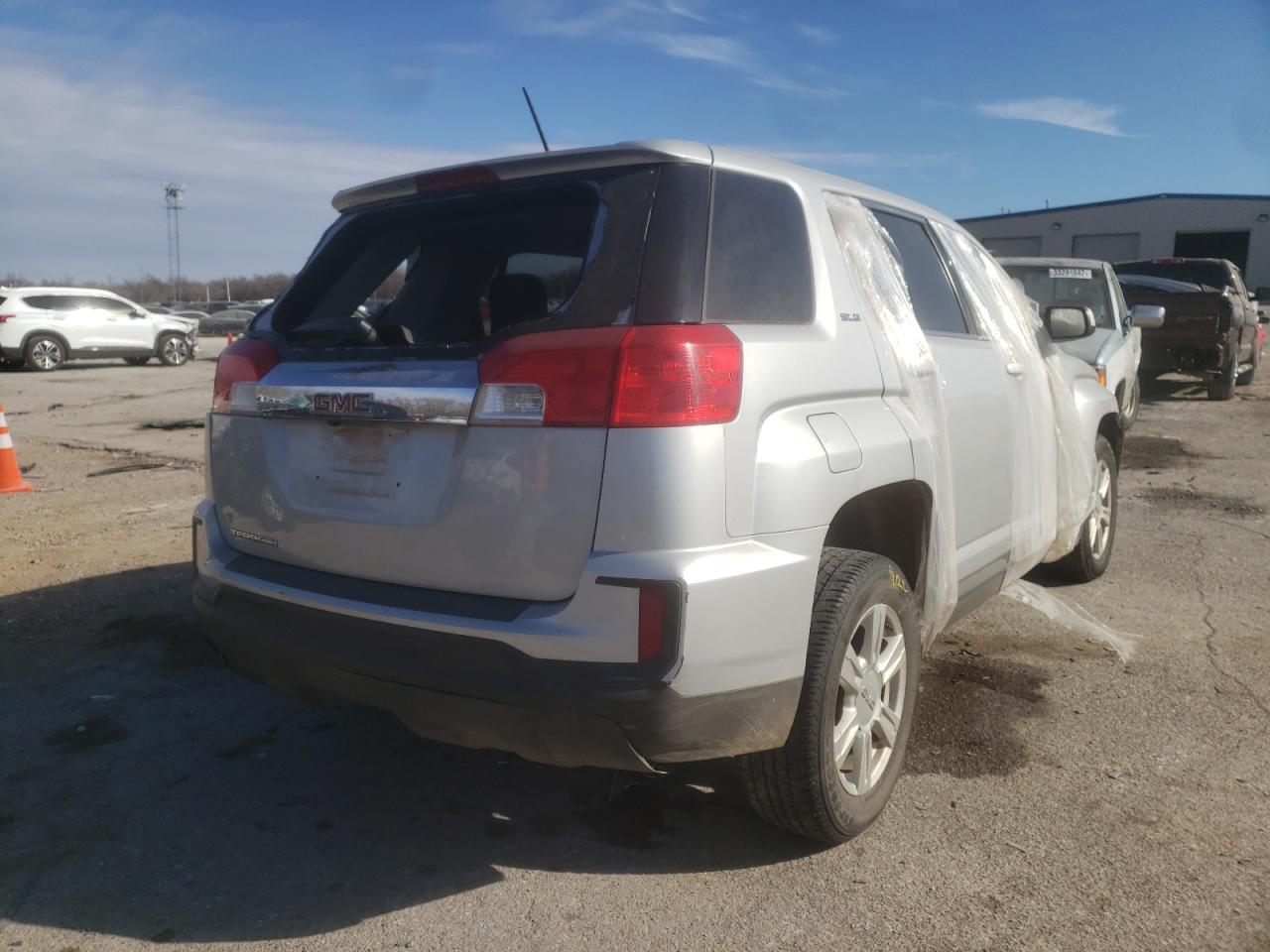 Photo 4 from auction – 2016 GMC TERRAIN SL with VIN 2GKALMEK3G6263778