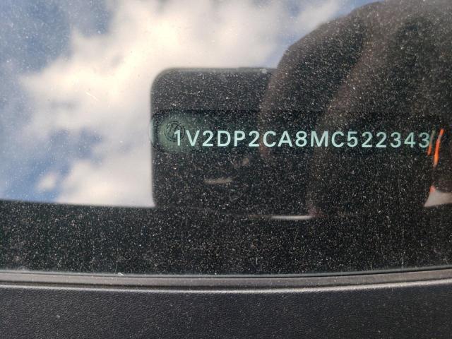 Photo 10 from auction – 2021 VOLKSWAGEN ATLAS SE with VIN 1V2DP2CA8MC522343