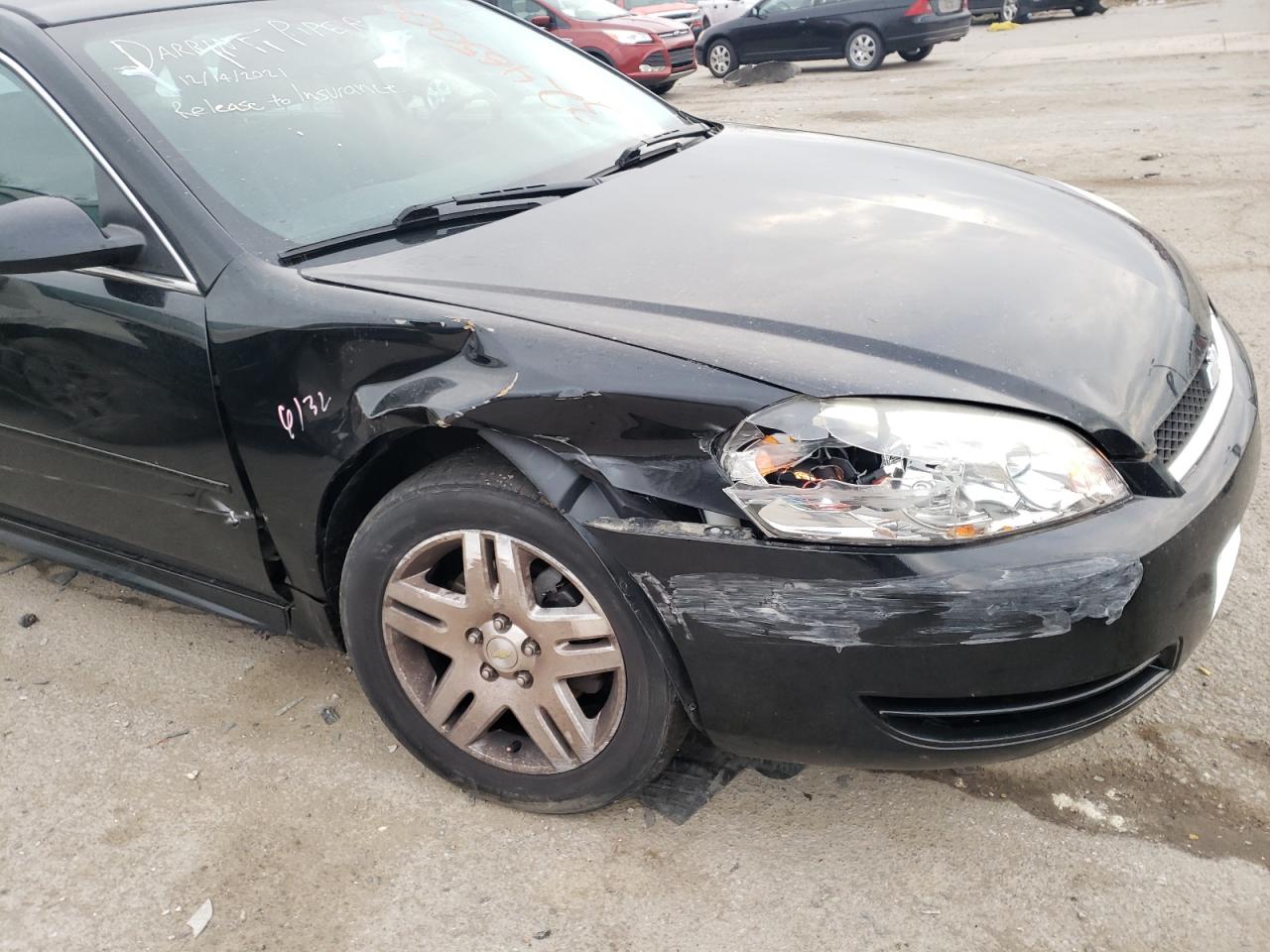 Photo 9 from auction – 2013 CHEVROLET IMPALA LT with VIN 2G1WG5E31D1135397