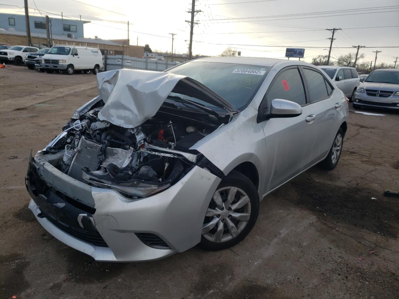 Photo 2 from auction – 2015 TOYOTA COROLLA L with VIN 5YFBURHE4FP202307