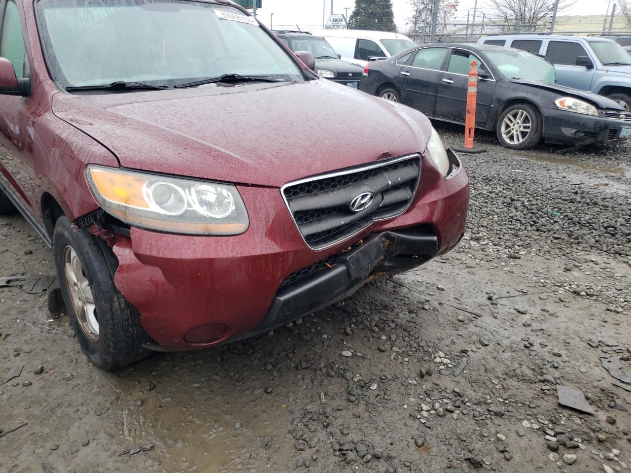 Photo 9 from auction – 2007 HYUNDAI SANTA FE G with VIN 5NMSG13D07H092598