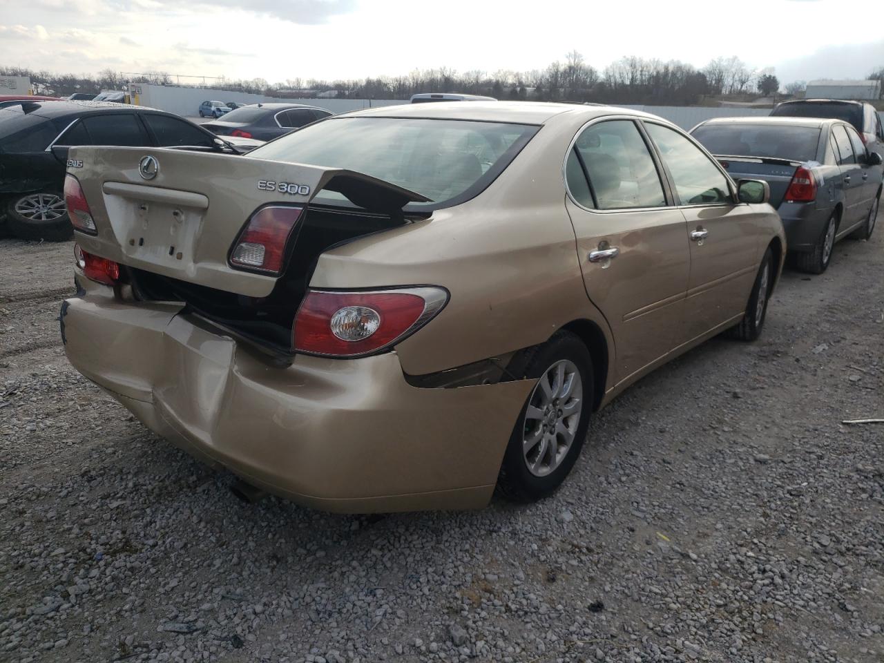 Photo 4 from auction – 2003 LEXUS ES 300 with VIN JTHBF30GX30132384