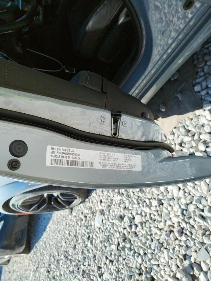 Photo 10 from auction – 2021 DODGE CHARGER SC with VIN 2C3CDXGJ5MH648657