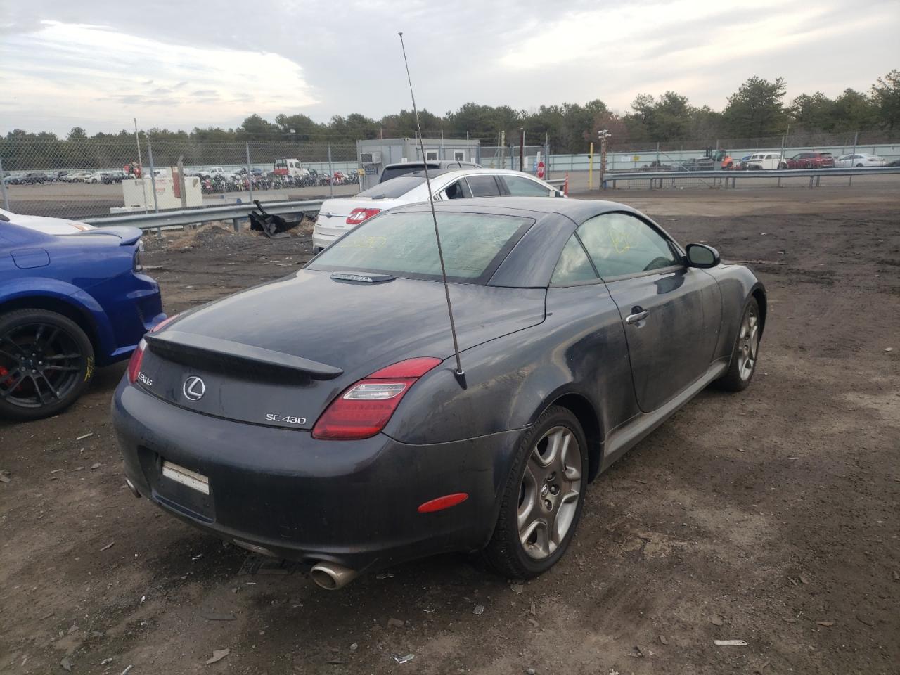 Photo 4 from auction – 2006 LEXUS SC 430 with VIN JTHFN48Y269007211