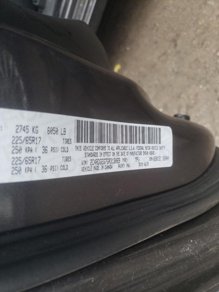 Photo 10 from auction – 2016 DODGE GRAND CARA with VIN 2C4RDGEG7GR313069