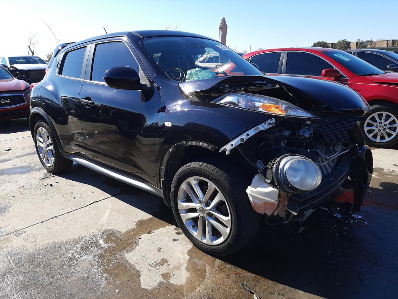 NISSAN JUKE S 2012 with VIN JN8AF5MV1CT121973 - Photo from auction