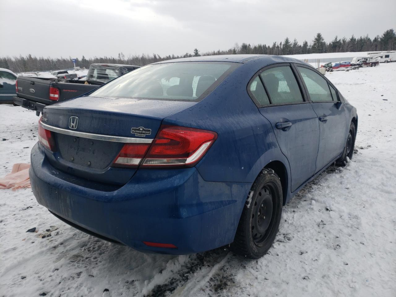 Photo 4 from auction – 2014 HONDA CIVIC LX with VIN 2HGFB2F56EH031180