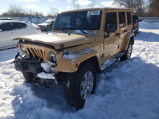 Photo 2 from auction – 2013 JEEP WRANGLER U with VIN 1C4BJWEG4DL665387