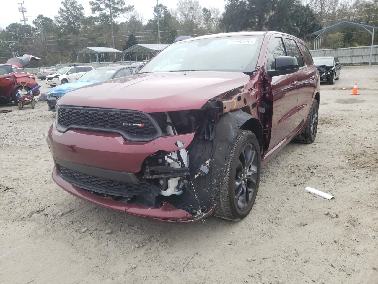 Photo 2 from auction – 2021 DODGE DURANGO GT with VIN 1C4RDHDG8MC660387