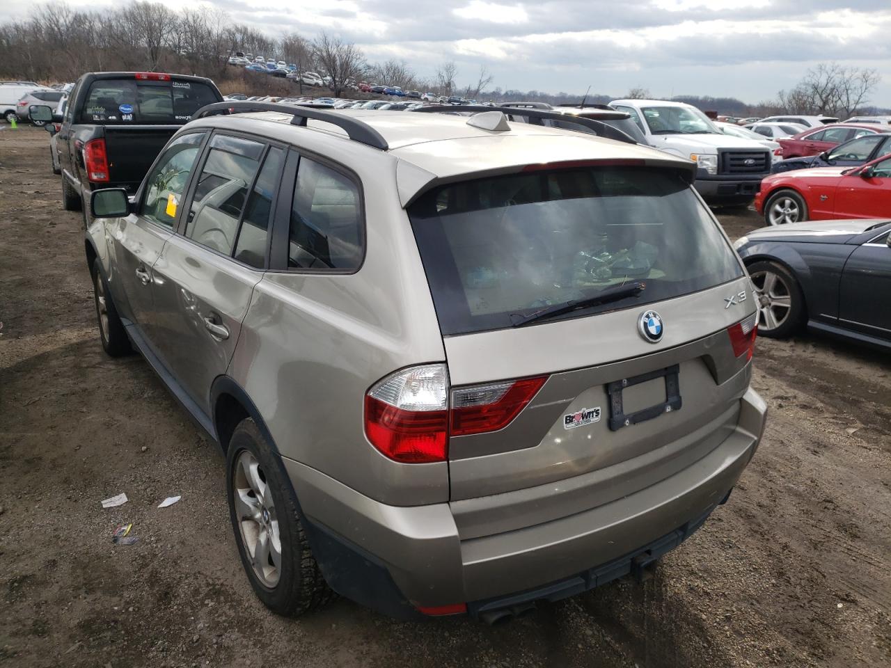 Photo 3 from auction – 2007 BMW X3 3.0SI with VIN WBXPC93497WF19490