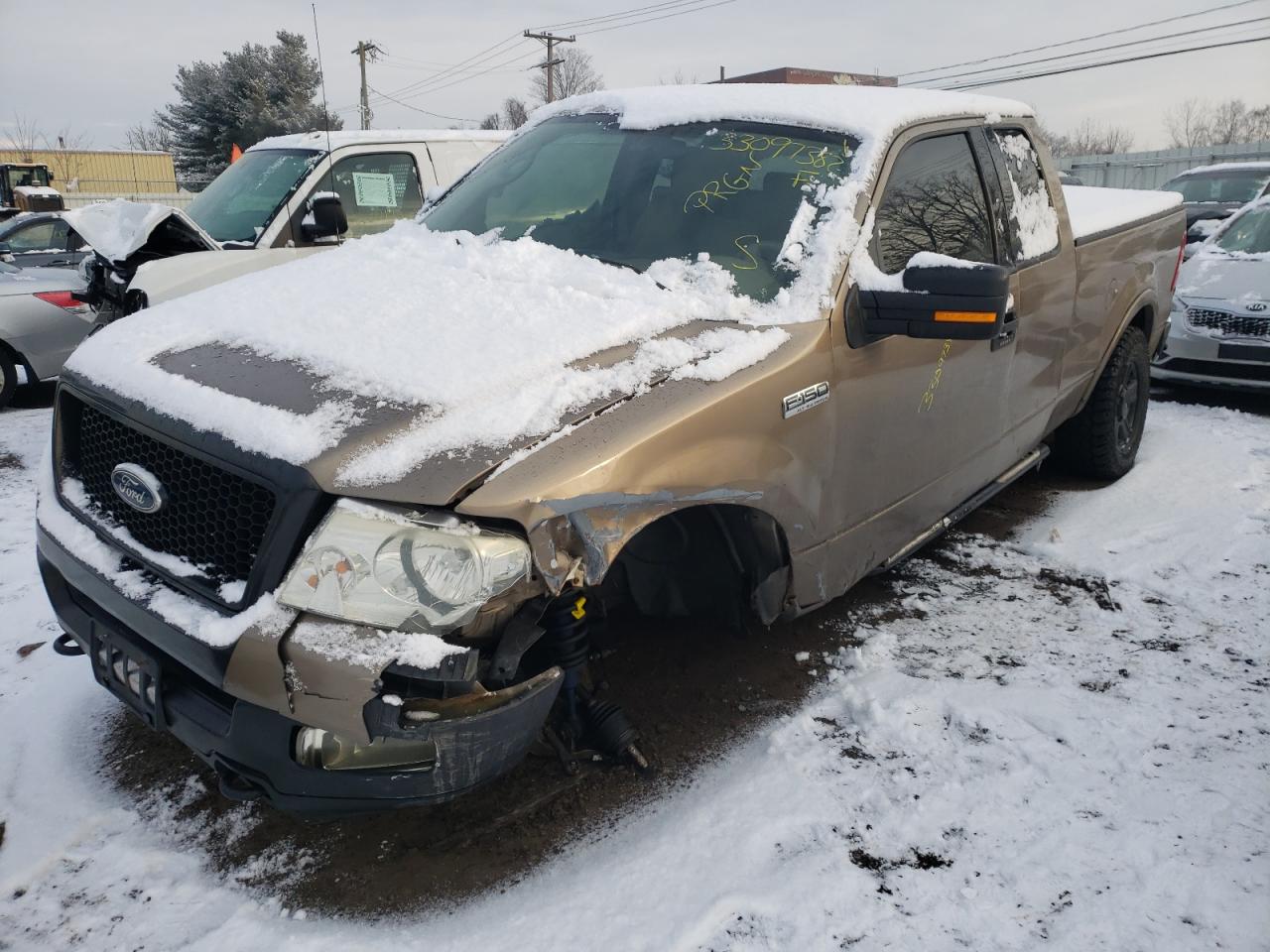 Photo 2 from auction – 2004 FORD F150 with VIN 1FTPX14584NC57731