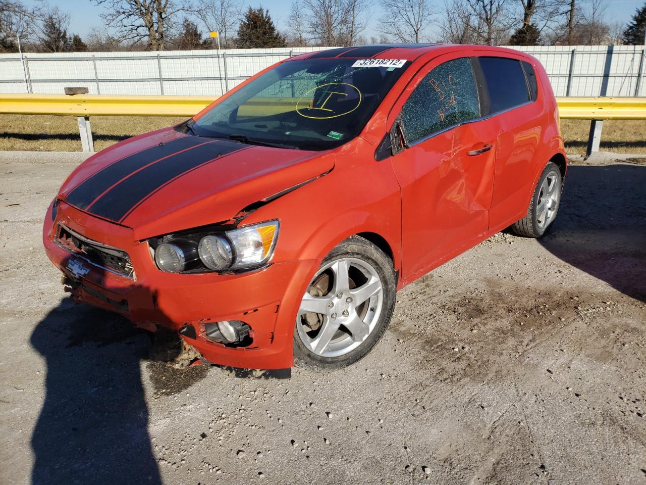 Photo 2 from auction – 2013 CHEVROLET SONIC LTZ with VIN 1G1JE6SB0D4192986