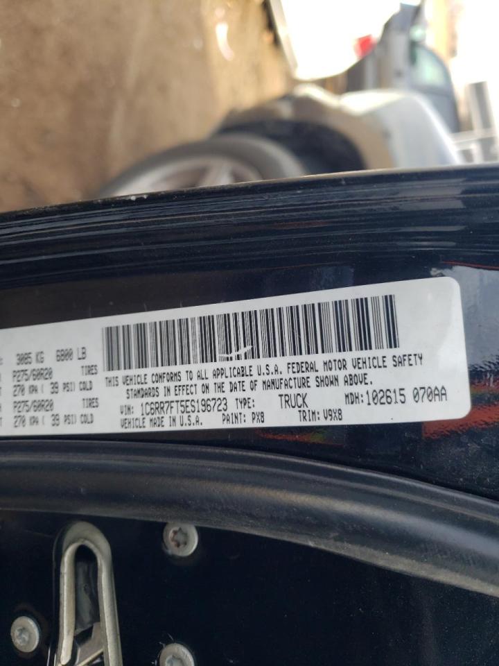 Photo 10 from auction – 2014 RAM 1500 ST with VIN 1C6RR7FT5ES196723