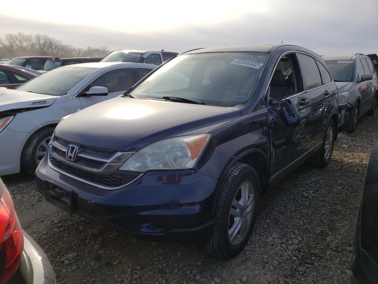 Photo 2 from auction – 2011 HONDA CR-V EXL with VIN 5J6RE4H76BL080692