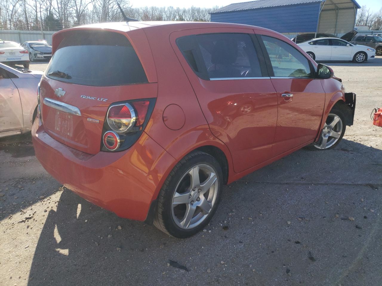 Photo 4 from auction – 2013 CHEVROLET SONIC LTZ with VIN 1G1JE6SB0D4192986
