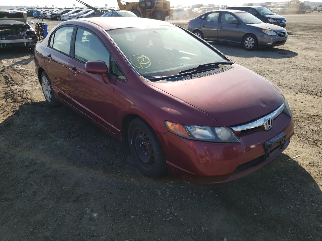 HONDA CIVIC LX 2006 with VIN 1HGFA16556L099701 - Photo from auction