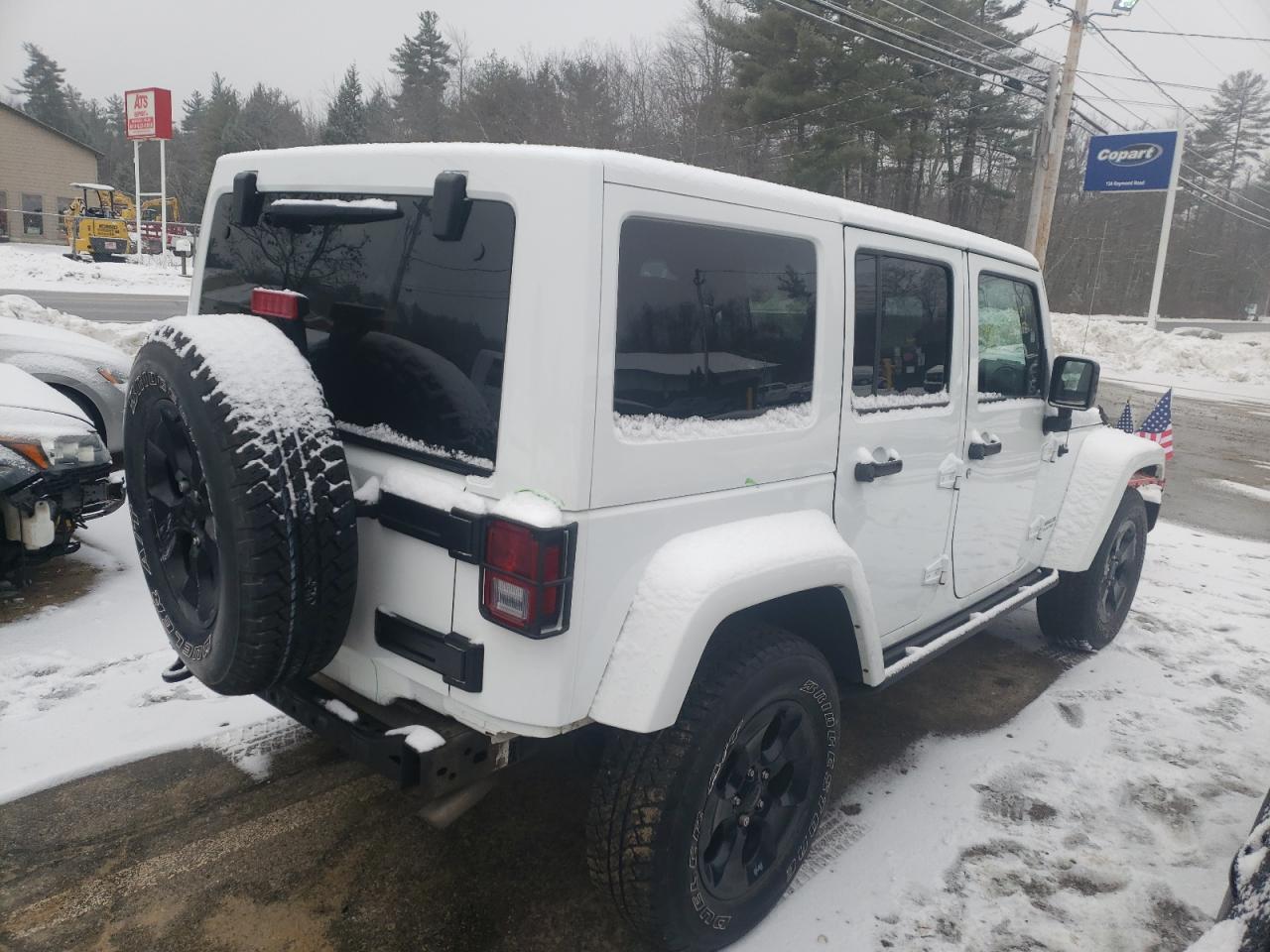 Photo 4 from auction – 2015 JEEP WRANGLER U with VIN 1C4BJWEG1FL743658